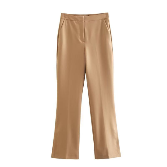 High Waist Pants with Side